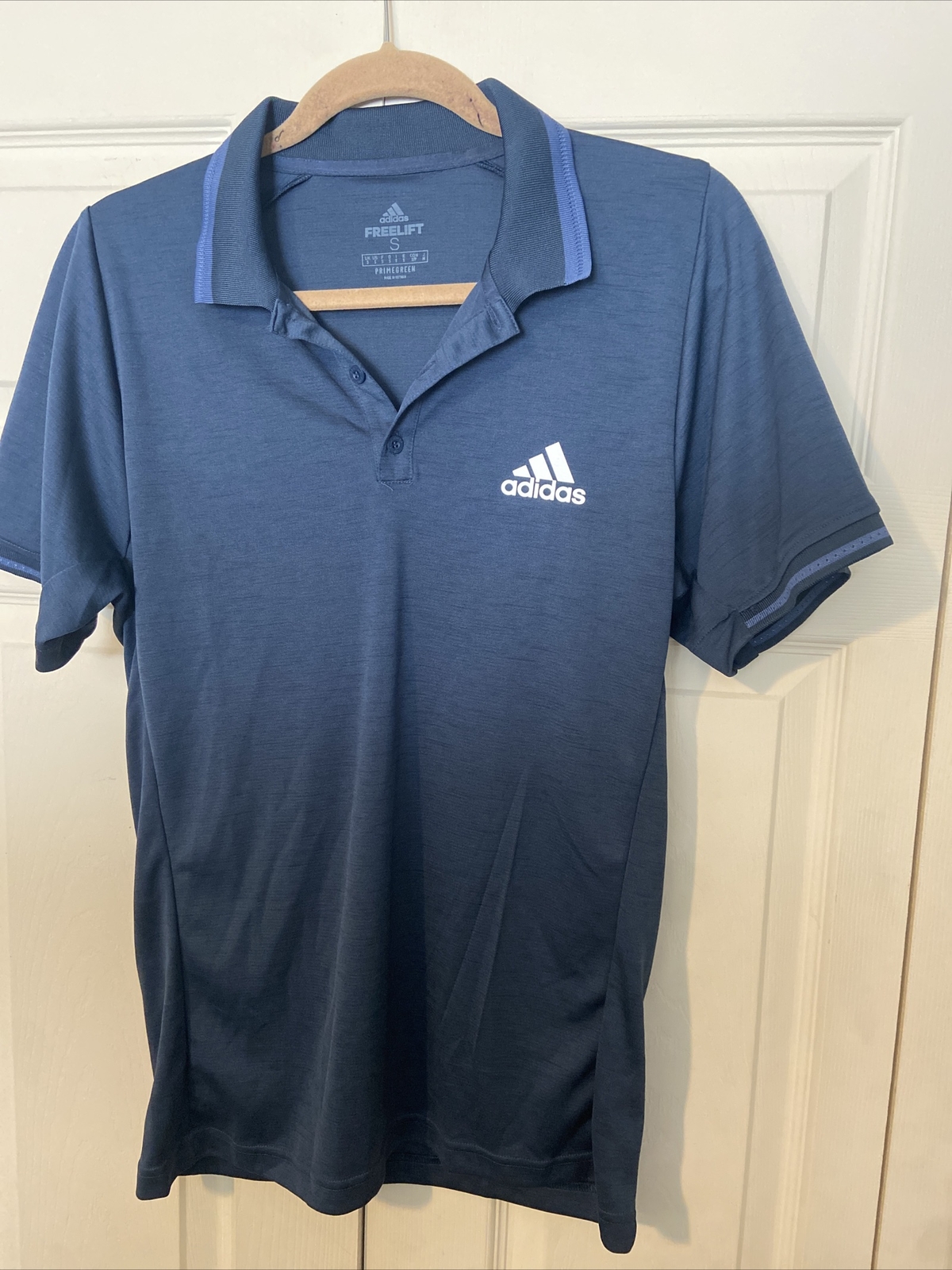 Adidas Freelift PrimeGreen Aero Ready Men's Small Tennis Polo NEW Without Tags gallery