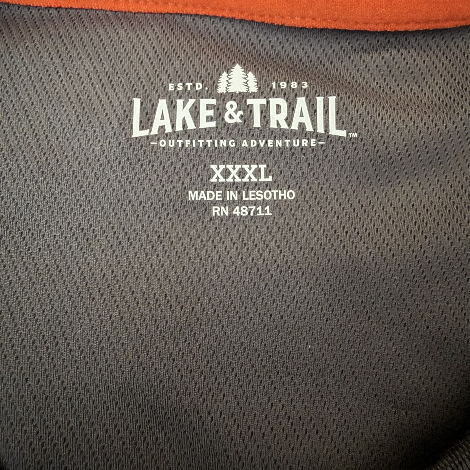 Lake & Trail Men’s 3XL Gray Athletic Style Shirt gallery