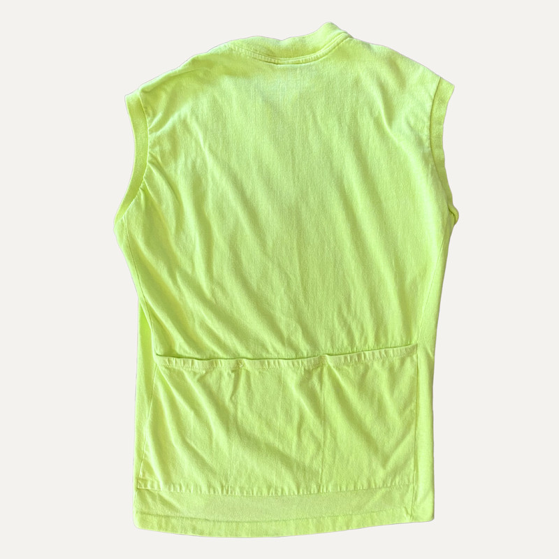 Vintage Trek cycling neon bike top size small / medium made in USA gallery