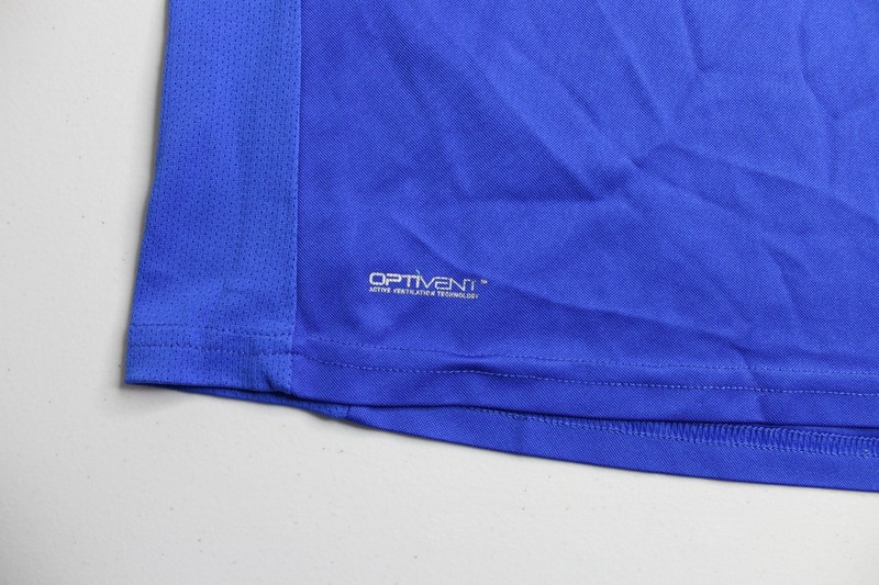 Mens M Medium Sondico Oldham Athletic AFC PFE Express Blue Soccer Polo Jersey gallery