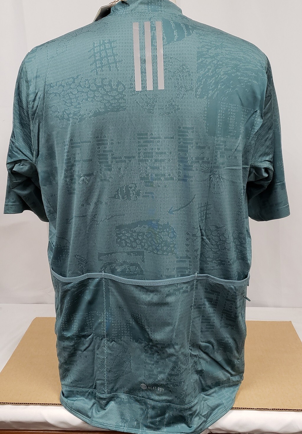 Brand New adidas Men’s Parley Short Sleeve Cycling Jersey - L gallery