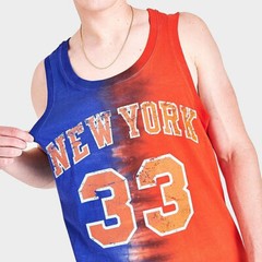 Mitchell & Ness New York Knicks Patrick Ewing Tie Dye Tank Top Jersey Medium $90
