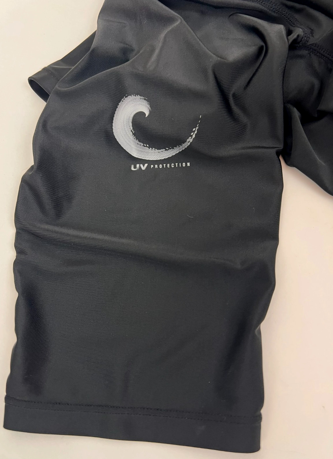 Amplify Men's Athletic Gym, Running, Compression Shirt UV Protection Black M gallery