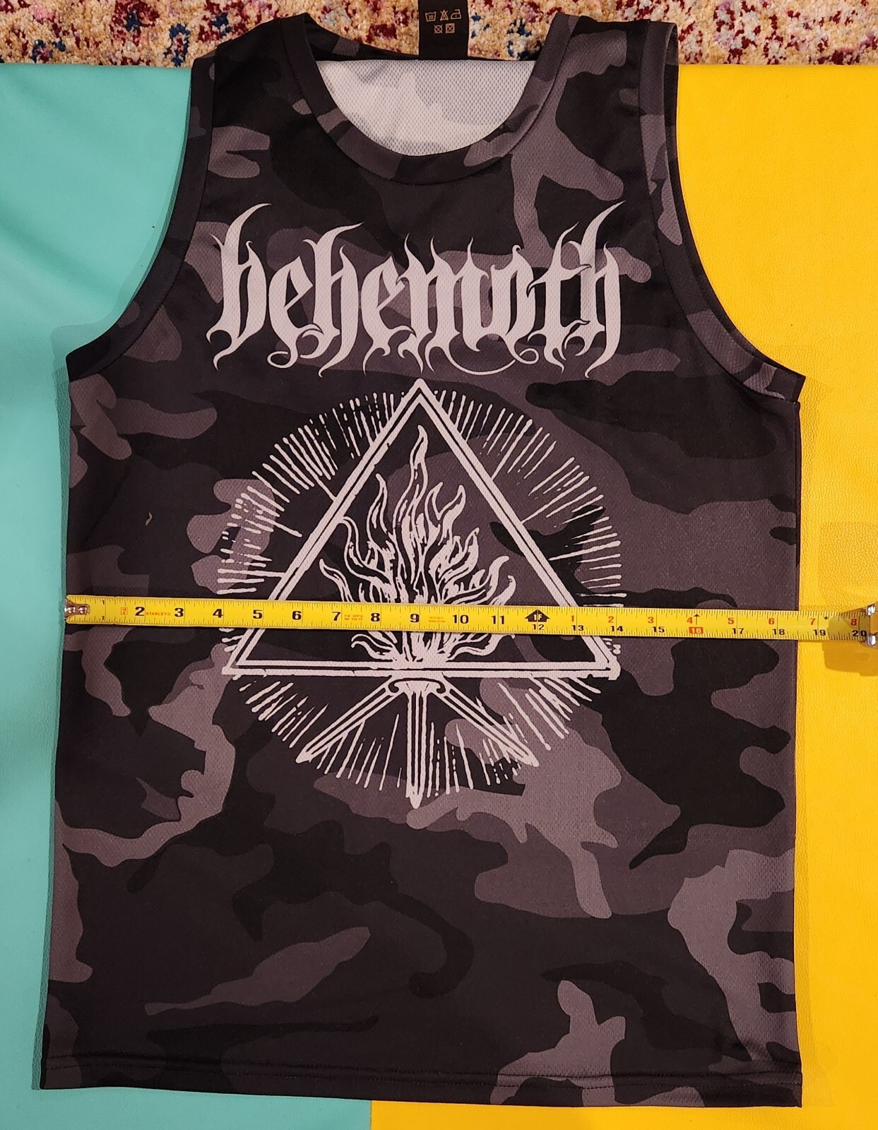 Behemoth - Basketball Jersey - Camouflage - RARE gallery