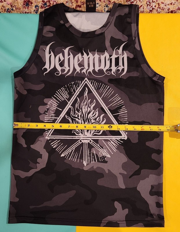 Behemoth - Basketball Jersey - Camouflage - RARE gallery
