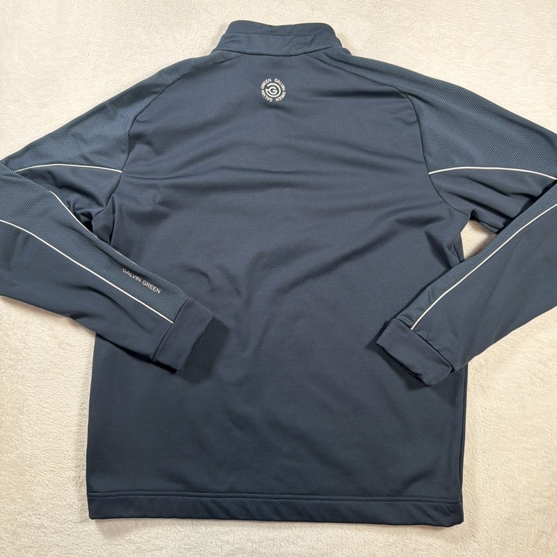 Galvin Green Golf Pullover Daxton Insulating 1/4 Zip XXL Navy Blue Performance gallery