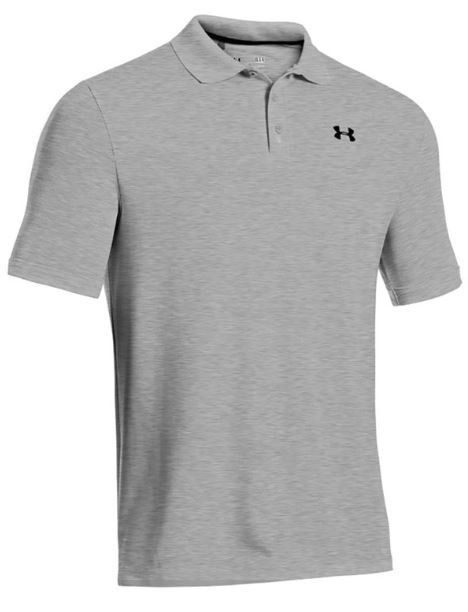 UNDER ARMOUR UA MEN'S PERFORMANCE SHORT SLEEVE POLO SHIRT XXL 2XL GRAY NEW NWT
