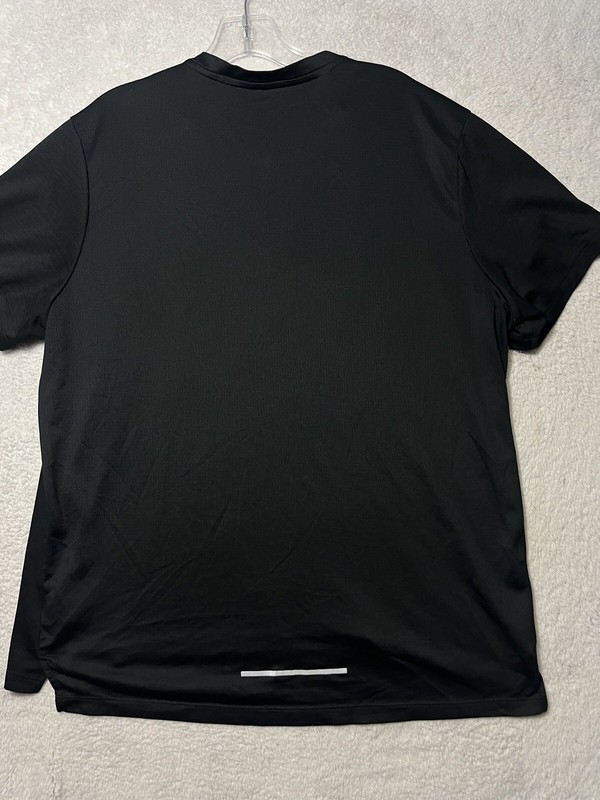 Nike Running T-Shirt Mens Size XL Black Dri-Fit Outdoor Activewear Jogger Golf. gallery
