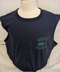 Waiohai Beach Club, Hawaii Champion Men’s Sleeveless Tank Top- 2XLarge-NWT