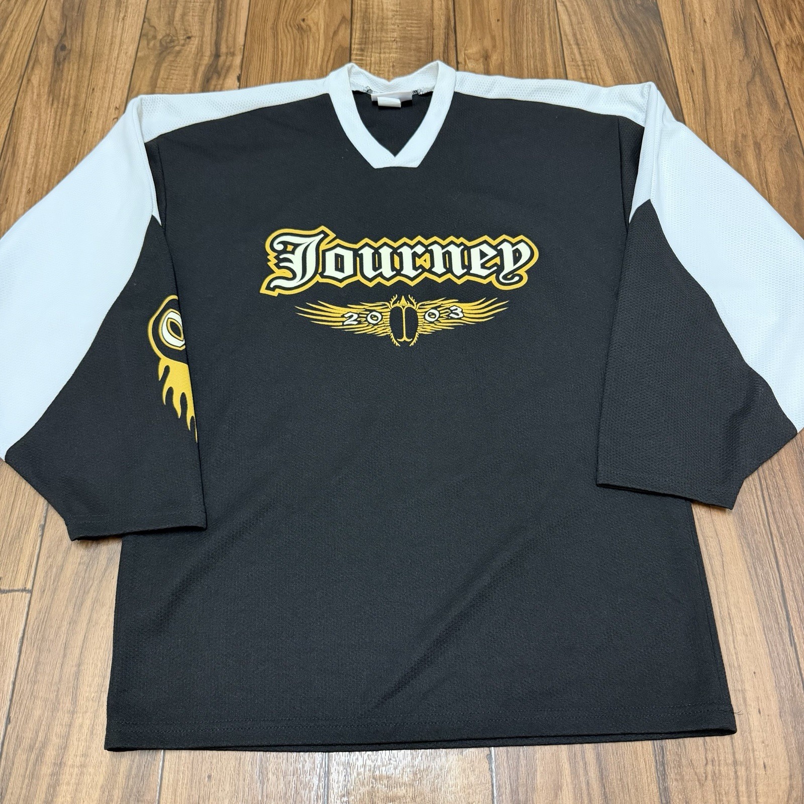 VTG Journey 2003 Tour The Main Event Band Hockey Jersey Merch Men’s Small gallery