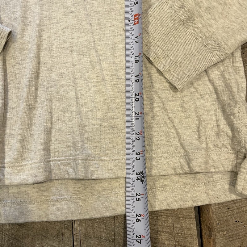 J. Crew Type 1 Class A Utility Jersey Military Mock Neck Henley Button Shirt S gallery