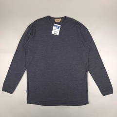Minus33 Shirt Mens 2XL Gray Merino Wool Long Sleeve Baselayer Gorpcore