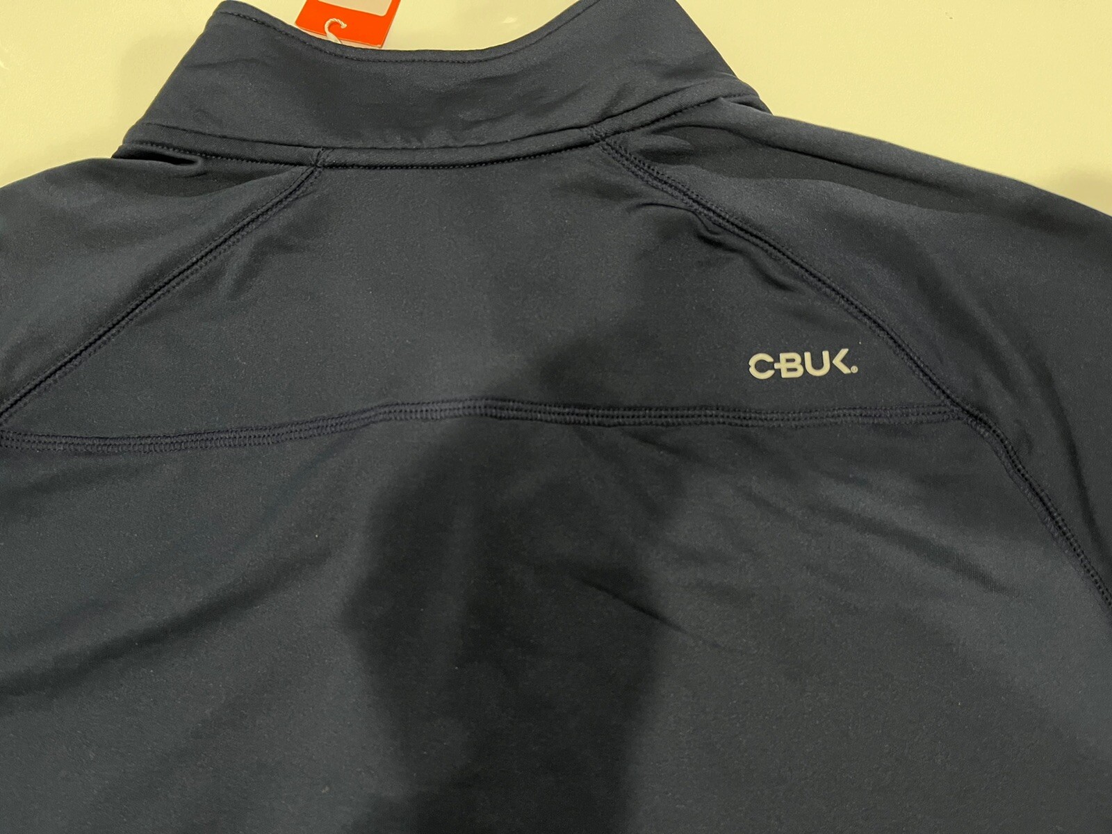 Cutter & Buck CBUK Jackson Half Zip Overknit MBK01255 Men's M Navy *w/logo gallery