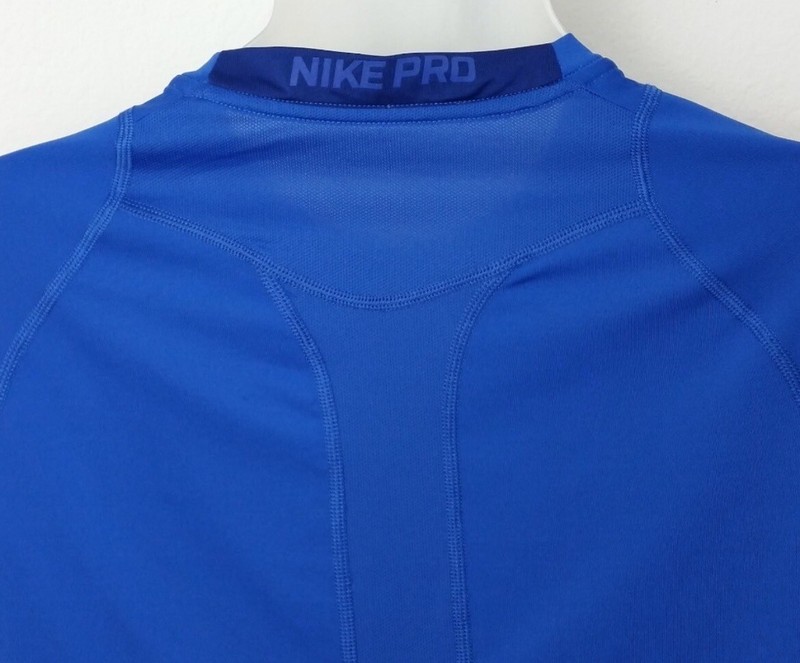 Nike PRO Cool Fitted Crossfit Gym Shirt Royal Blue Mens Size XL NEW Fast Ship gallery