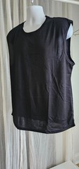 Men’s Sleeveless Performance Sport Tank Top Black Size XL NWT
