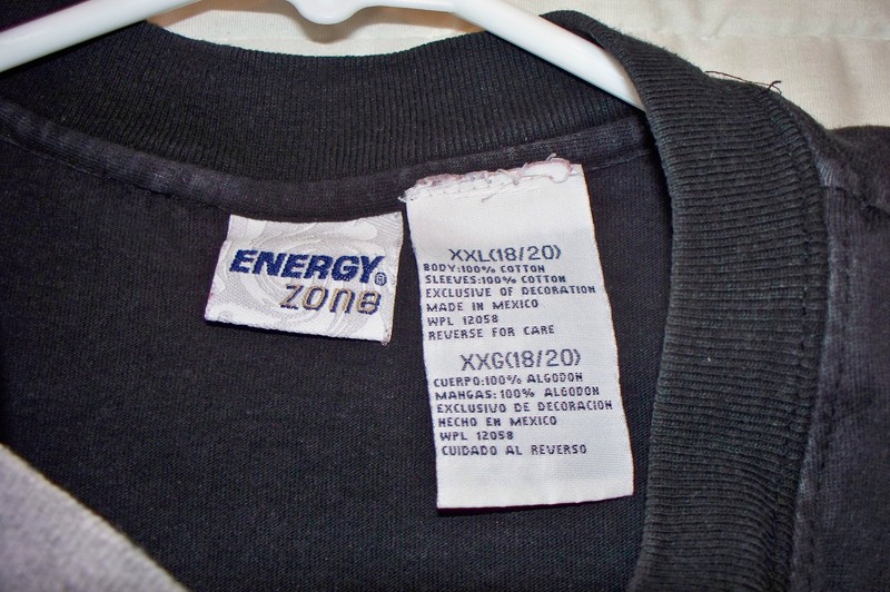 Energy Zone Chicago Bears Colors Look Long Sleeve Football Shirt Youth XXL 18-20 gallery