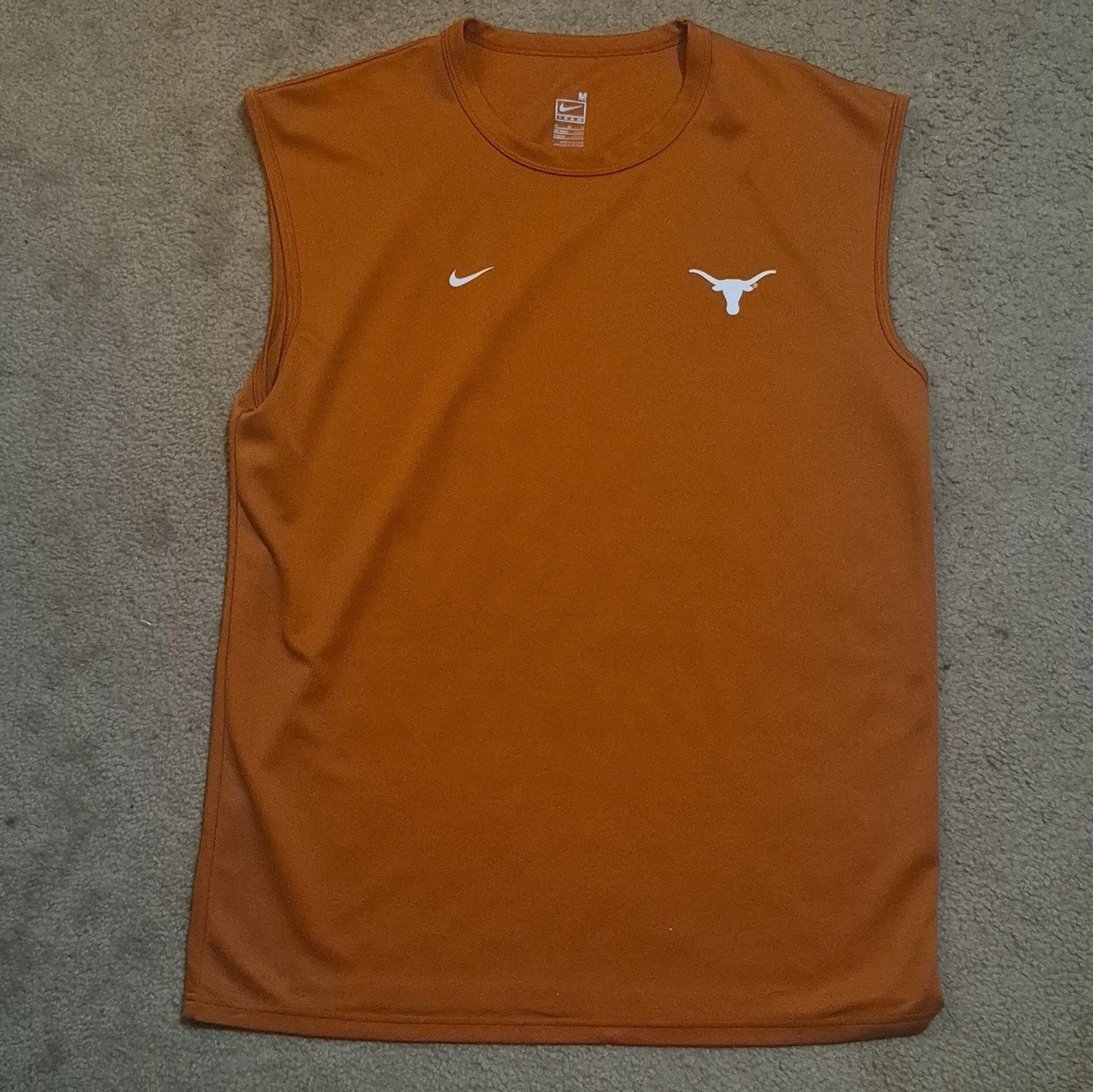 Nike Texas Longhorns Tank Top Men's Size Medium Athletic Gymwear gallery