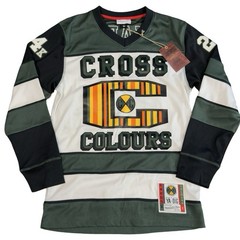 Maillot Bruno Mars Cross Colours Mitchell & Ness Ya-Dig 24K Magic Tour S