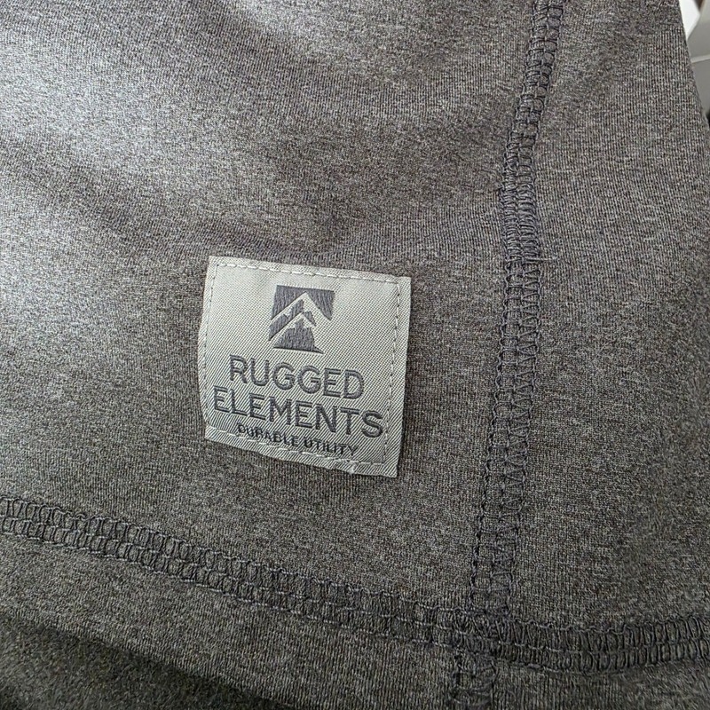 Rugged Elements Mens Long Sleeve Shirt Dark Gray XXL Durable Utility gallery