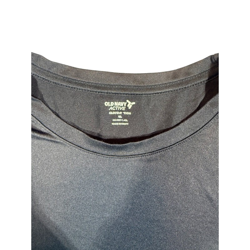 Old Navy Mens Active Cloud Soft Go-Dry Cool Training Tee Black XL Short Sleeve gallery