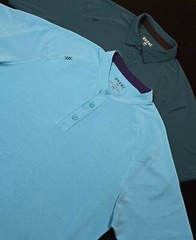 Rhone Delta Performance Polo & Blade Neck Shirts Mens Sz M (2) SHIRTS!