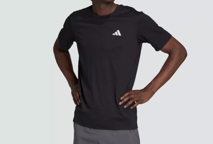 Adidas Mens Train Essentials Aeroready Training Tee Black Shirt 2XL | Ret $25 gallery