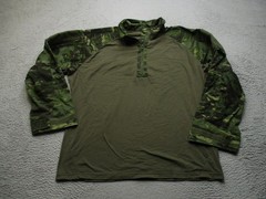 UR-Tactical OPS Combat Shirt Mens XL Green Crye Multicam 1/4 Zip Long Sleeve