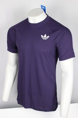 adidas Originals Men’s Freelift Crew Pro Tennis Short Sleeve Shirt Aurora Purple