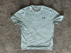 Under Armour Men’s – Loose Aqua Turquoise Camo Short Sleeve T-Shirt – Medium