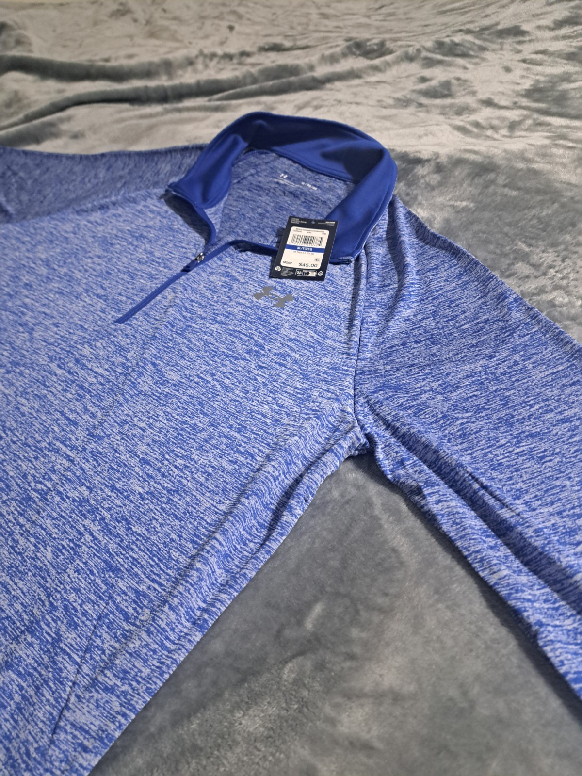 💙 Under Armour Tech 2.0 1/2 Zip Pullover – Men’s XL – New With Tags 💙 MSRP $45 gallery
