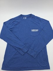 World Wide Sportsman Long Sleeve T-shirt Men S Blue Logo .#45233