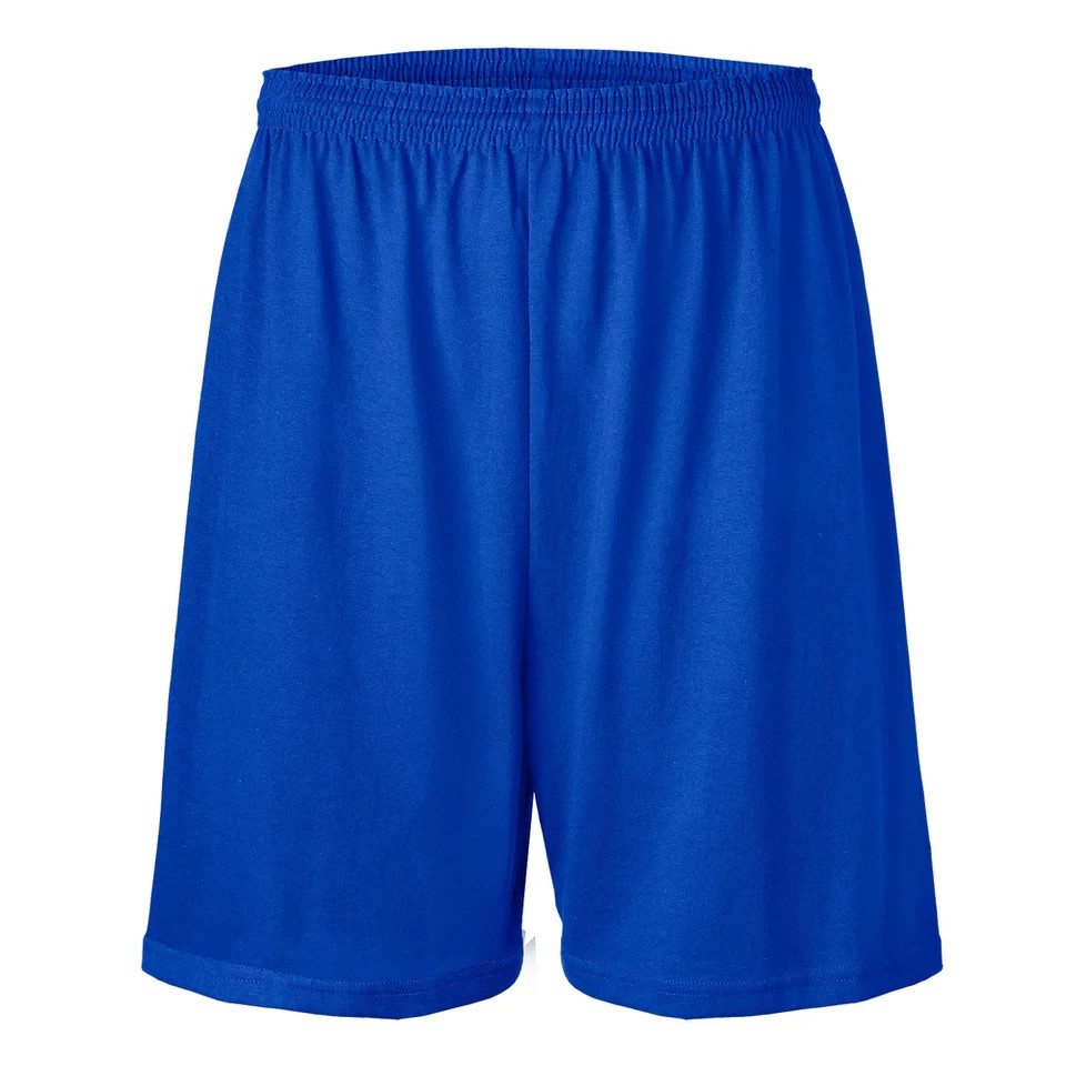 Soffe Men's Cotton Blend Short with Drawstrings Size Large Royal blue NEW gallery