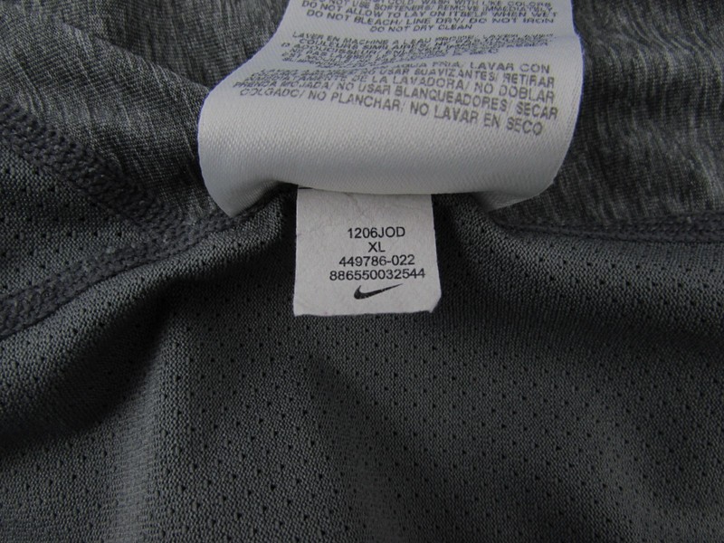Nike Pro Combat Core Sleeveless Fitted Shirt Dri-Fit Men’s XL Gray Mesh 449786 gallery