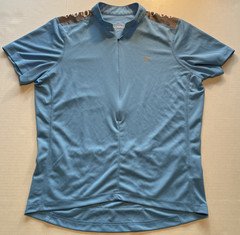 Pearl Izumi Cycling Jersey Mens L Blue Select Series Compression Bike 1/2 Zip