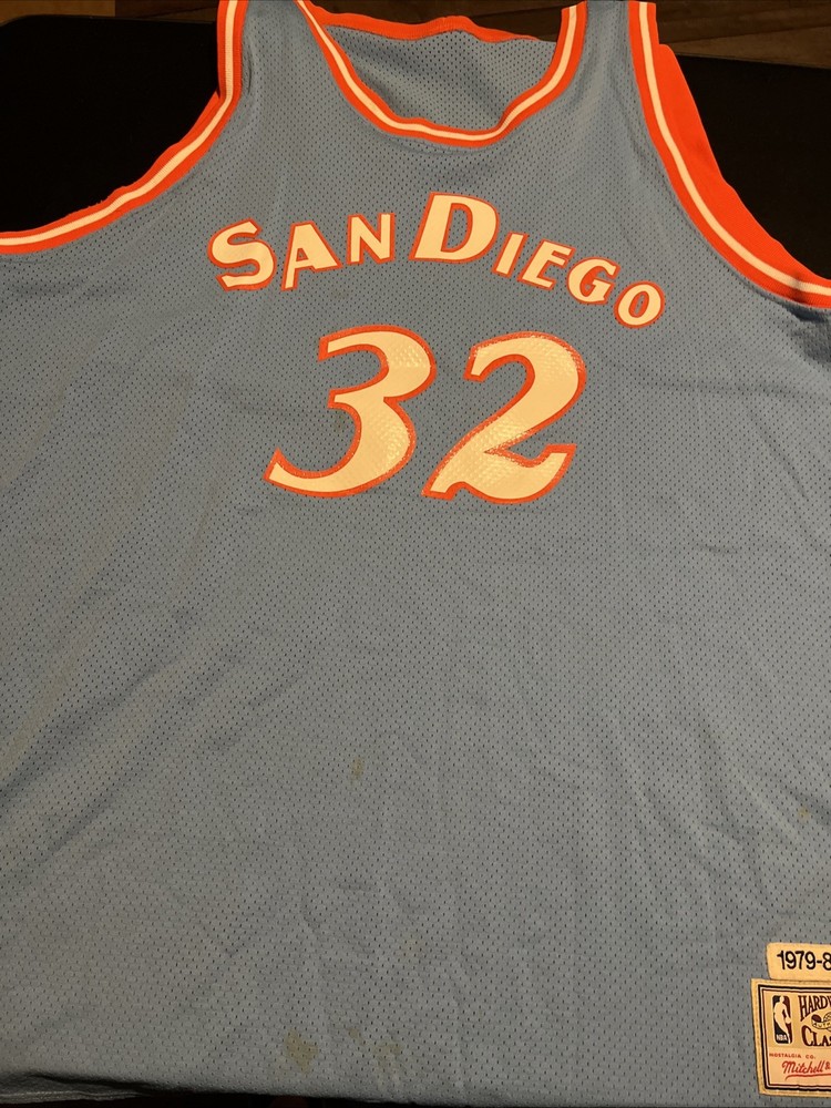 Mitchell & Ness San Diego Clippers 1979-80 Authentic Jersey #32 Blue See All Pic