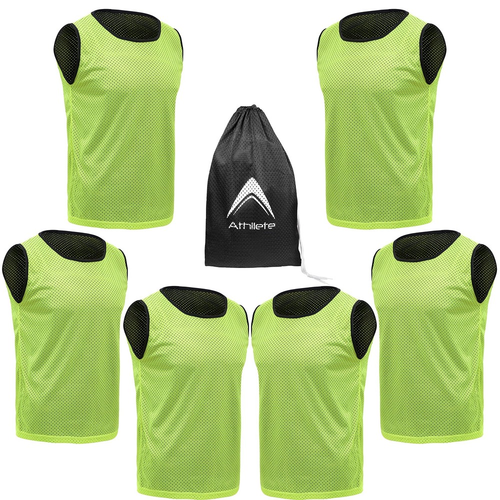 Mens Basketball 786rev-1 - Reversible Basketball Jersey Set of 6, Youth Pract...