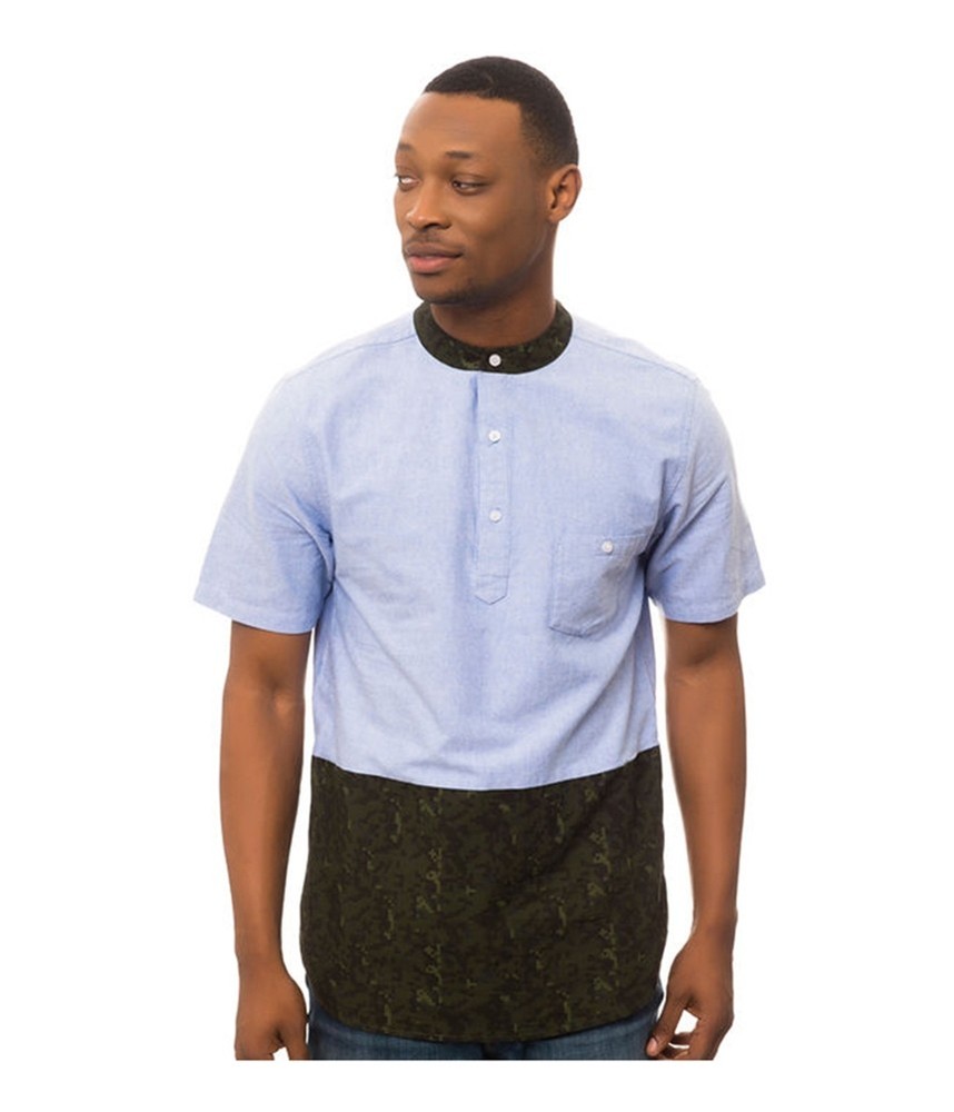 Crooks & Castles Mens The Digital Camo Polo Shirt