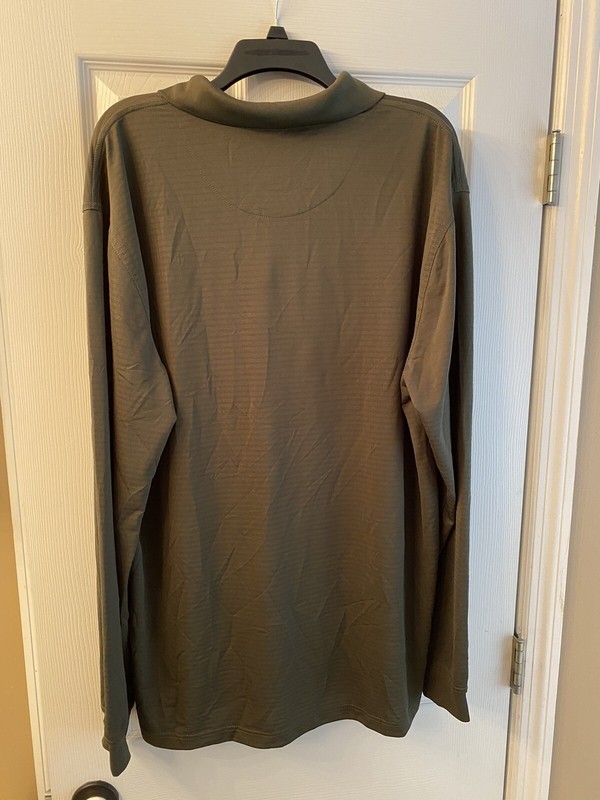 Mens Top Flight XL Pull Over Polyester Golf Shirt, Long Sleeve gallery