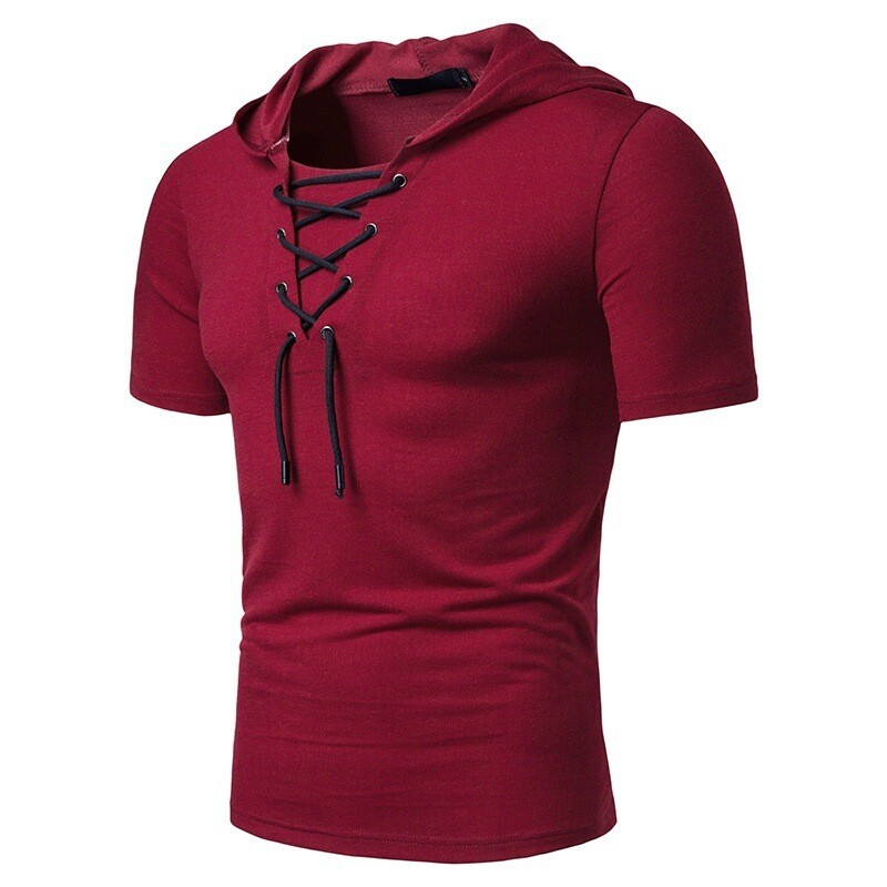 Men's Summer Slim Comfortable Short Sleeve Top Men's Casual Fashion Hip Hop gallery