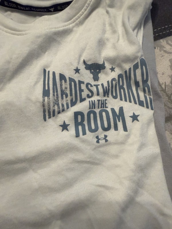 3 xl Under Armour Project Rock Cutoff Workout Sleeveless Shirts gallery