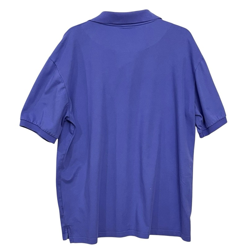 Johnnie-O Prep-Formance Golf Polo Short Sleeve Embroidery Logo Indigo Shirt L gallery