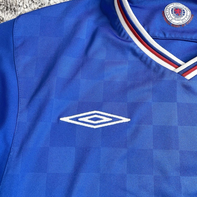 Glasgow Rangers Umbro Shirt Mens M 2009/10 Home Jersey Soccer Football Club gallery