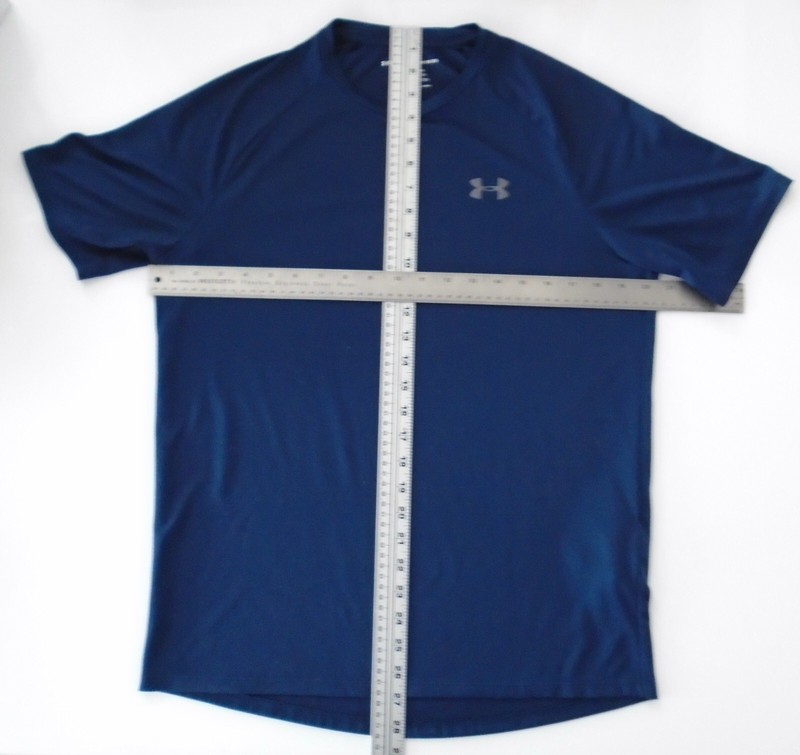 Under Armour Men M Tech 2.0 Shortsleeve T-shirt 1326413/408 Academy/Graphite EUC gallery