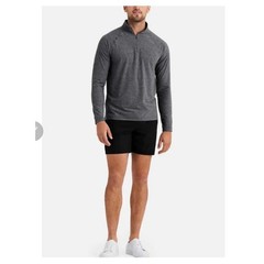 Rhone Reign Midweight 1/4 Zip Pullover Gray Mens M Athleisure Golf Activewear