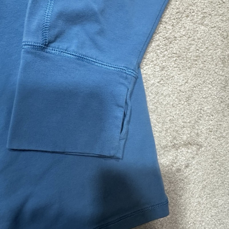 Life Is Good 1/4 Zip Pullover Mens Large Blue gallery