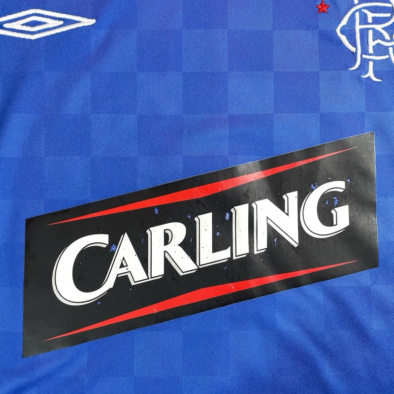 Glasgow Rangers Umbro Shirt Mens M 2009/10 Home Jersey Soccer Football Club gallery
