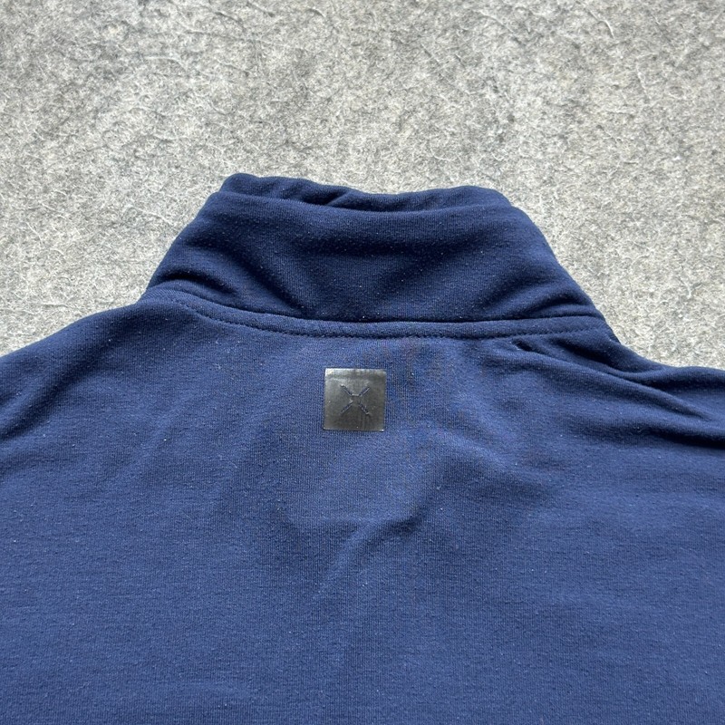 Ten Thousand Over Zip 1/4 Zip Men L Blue Pullover Performance Stretch Breathable gallery