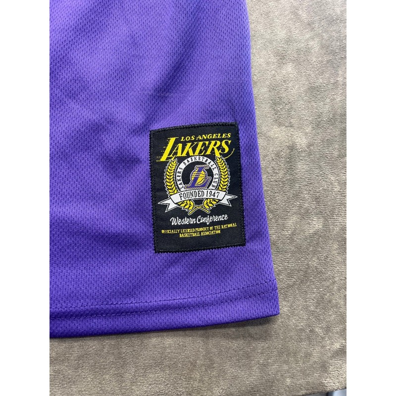 NBA Ultra Game Los Angeles Lakers Jersey Mens Medium Purple Basketball Tank Top gallery