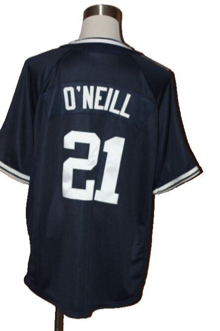 MEN'S NEW YORK YANKEES O’NEILL BASEBALL JERSEY-SIZE: LARGE 21 J2 gallery