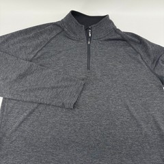 Under Armour 1/2 Zip Pullover Shirt Men’s M Heatgear Loose Fit Charcoal Gray